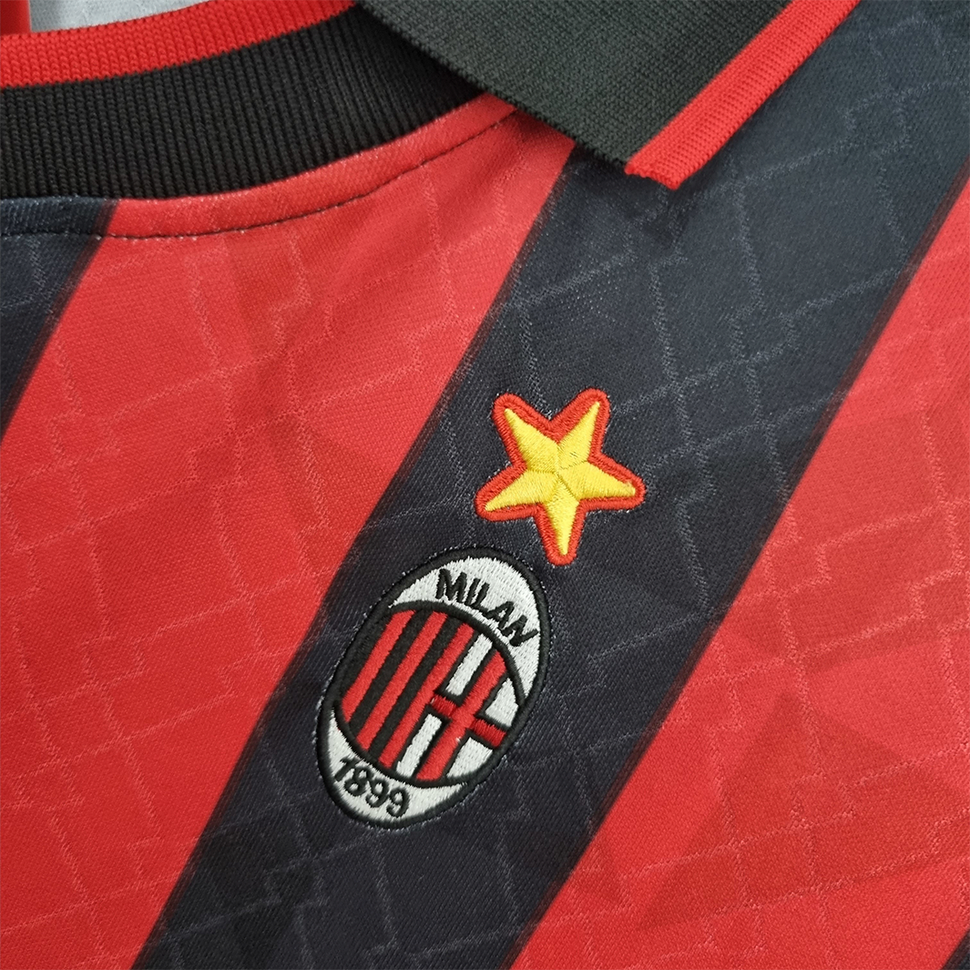 Jersey AC Milan 1995/96 Home - Retro
