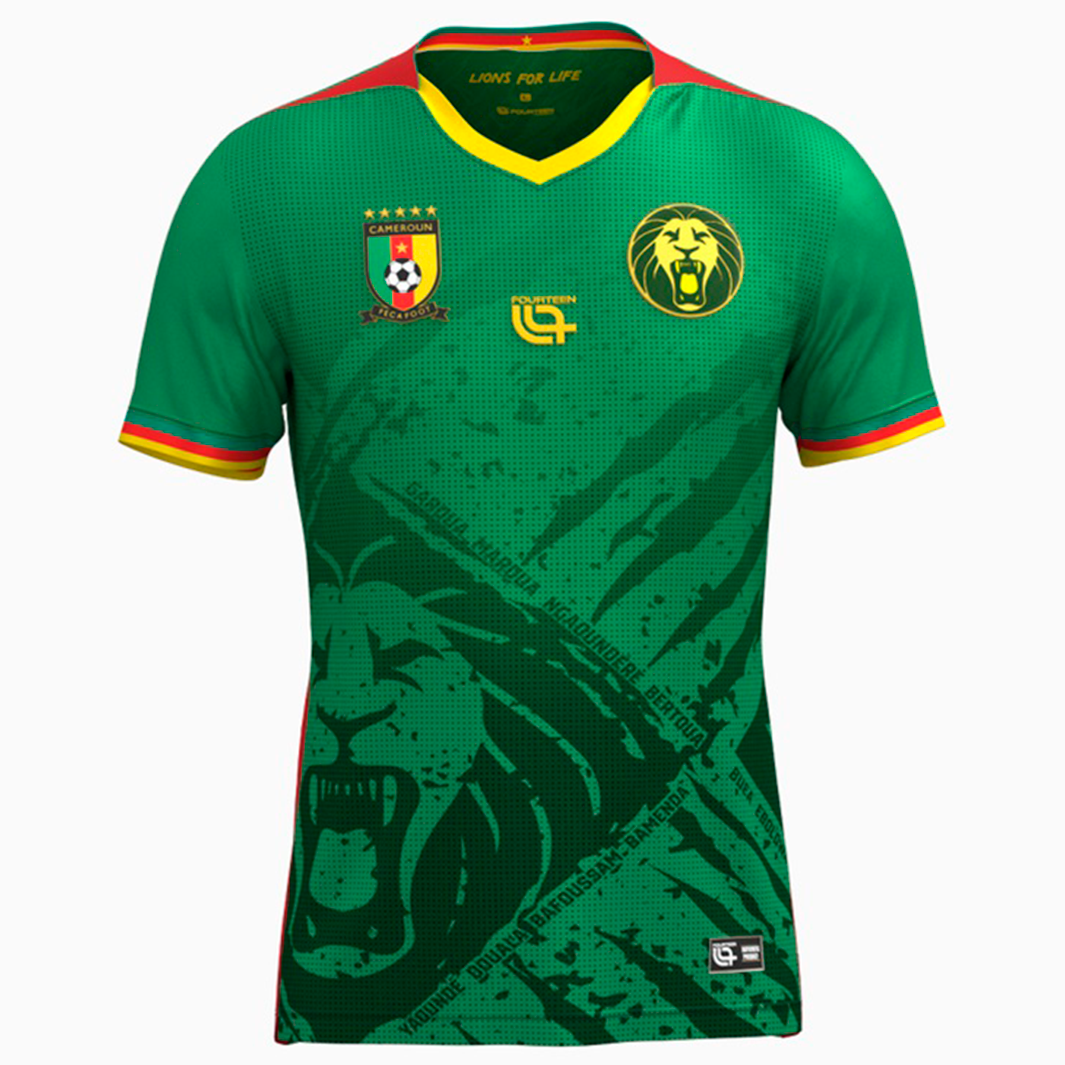 Jersey Camarões 2025 Home - Fan Version