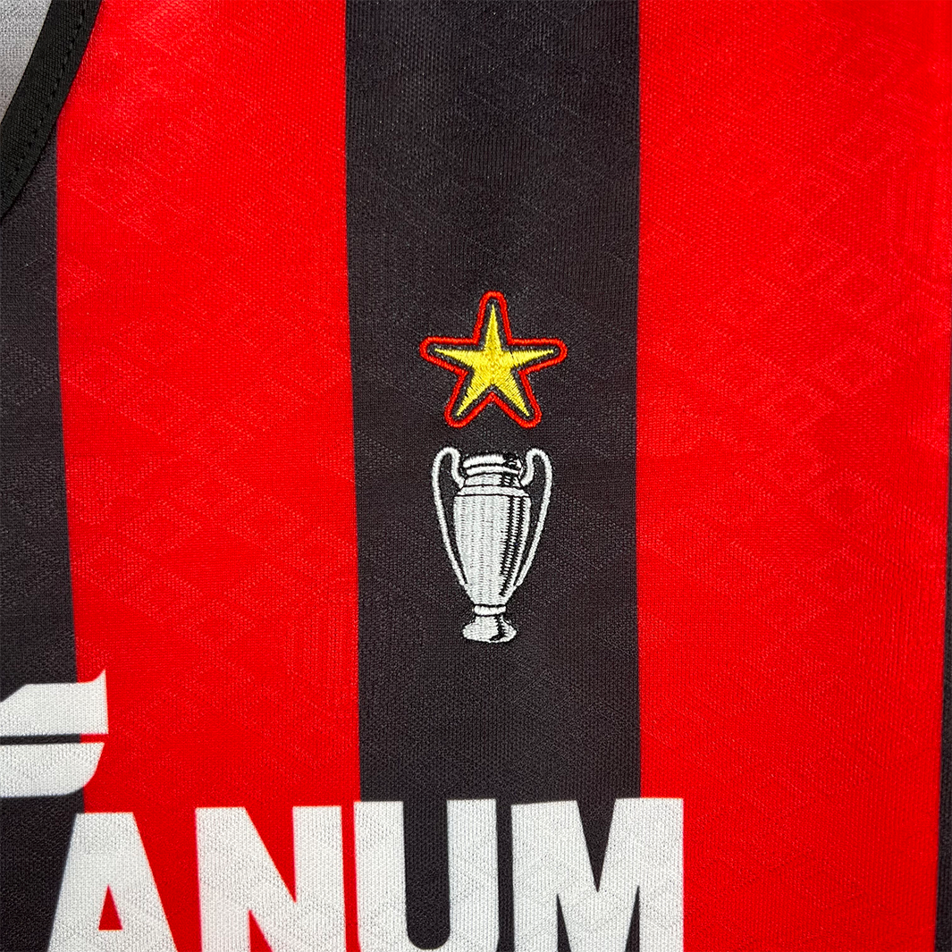 Jersey AC Milan 1989/90 Home - Retro