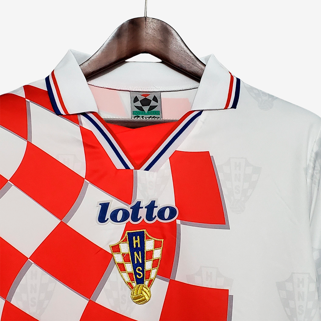 Jersey Croácia 1998 Away - Retro