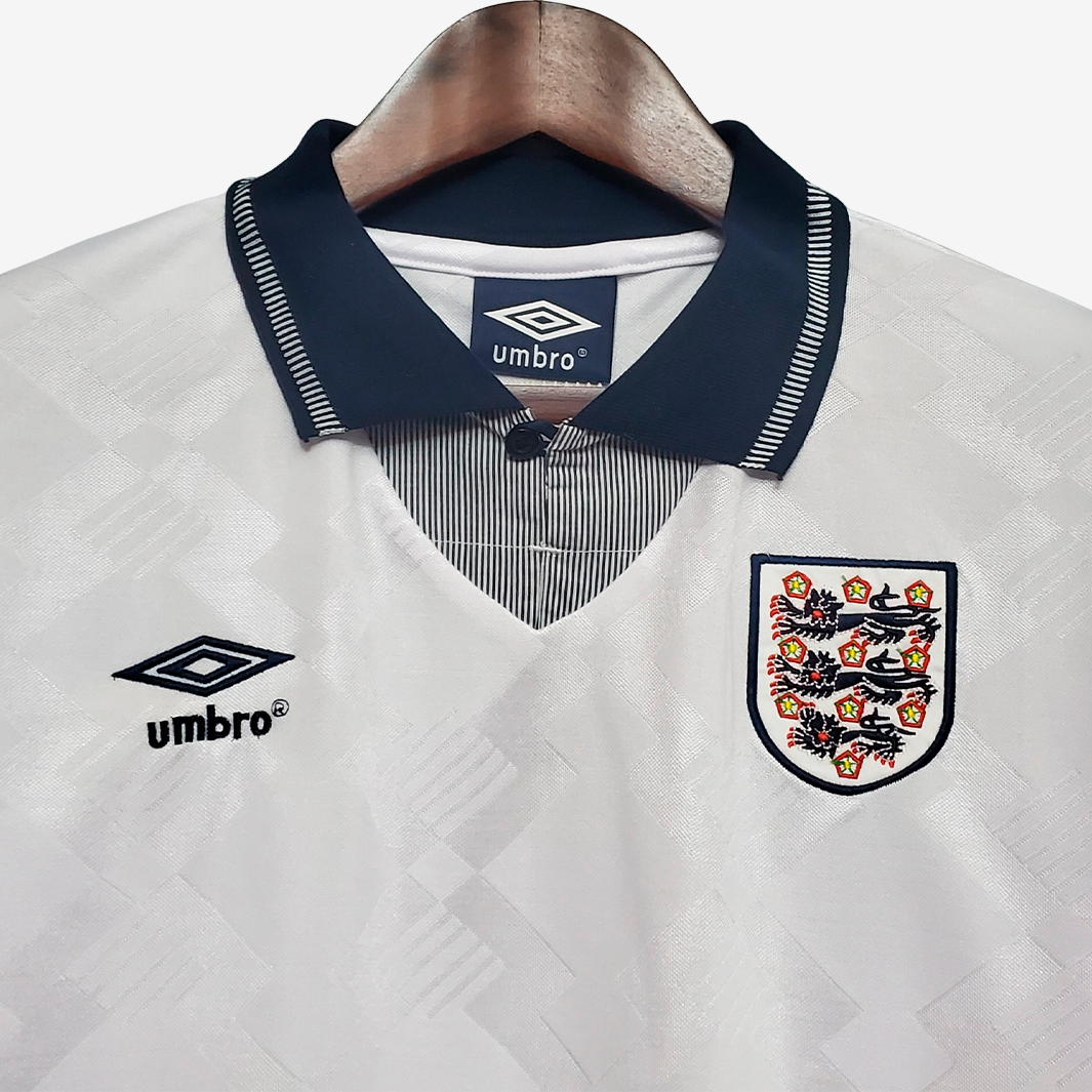 Jersey Inglaterra 1990 Home - Retro