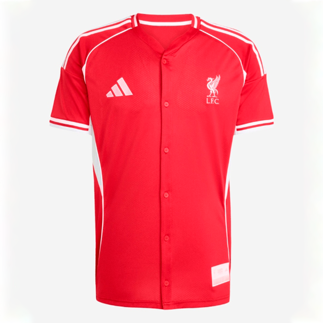 Jersey Liverpool 2025/26 US Baseball - Fan Version