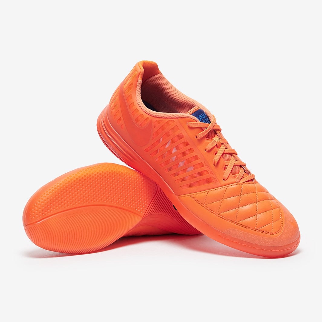 Soccer Cleats Lunar Gato 2 Indoor - Bright Mandarin/Bright Mandarin
