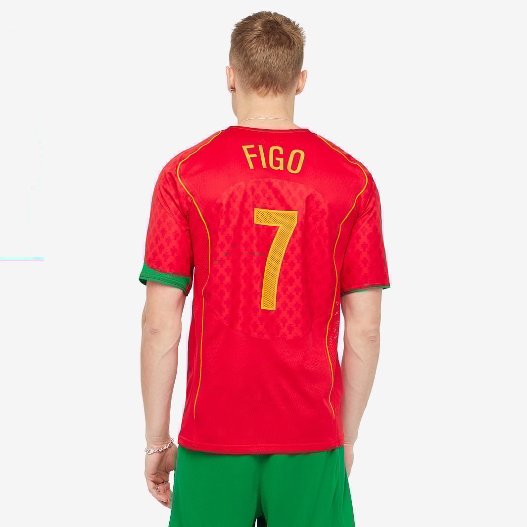 Jersey Portugal Total 90 2004 Figo #7 Home Reissue - Fan Version