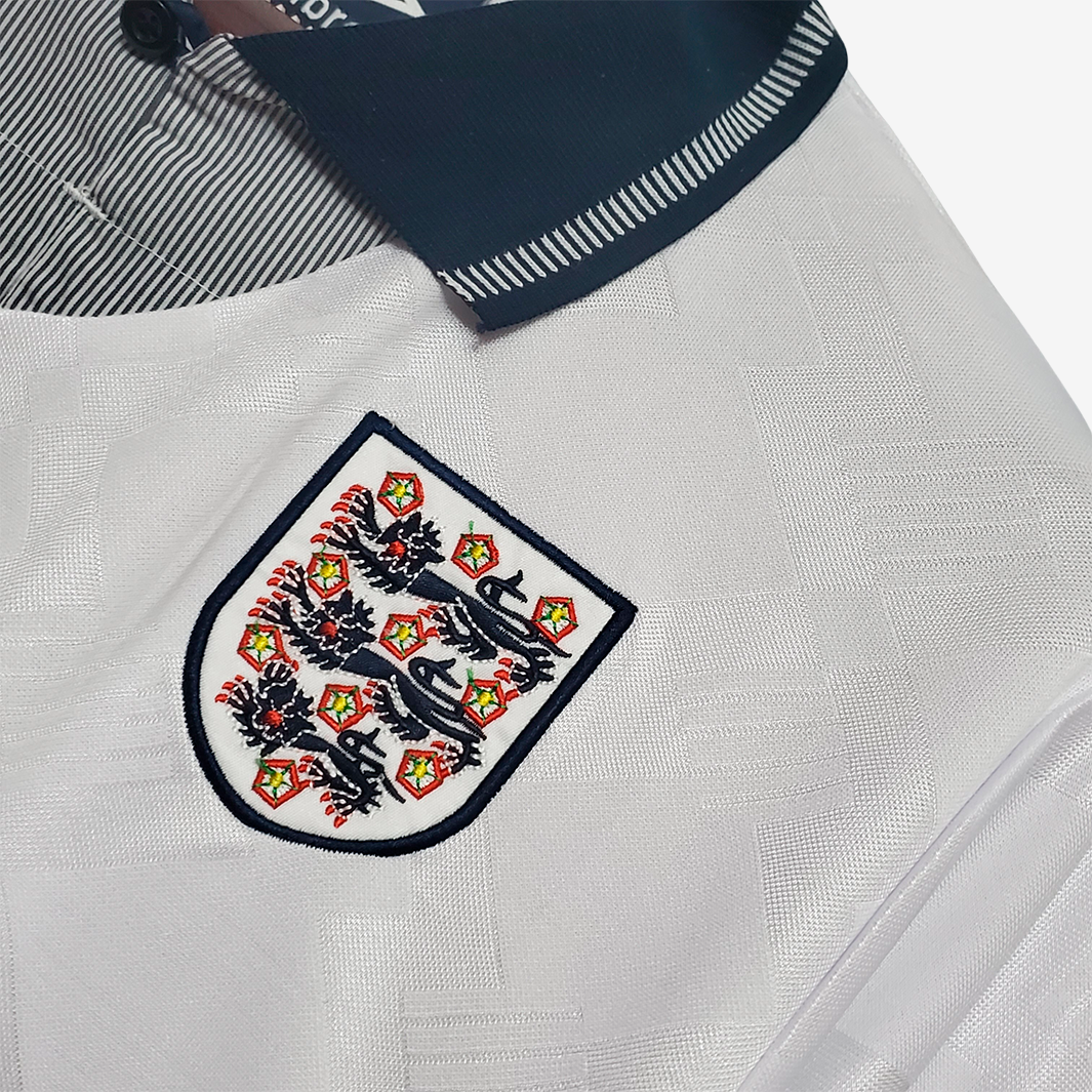 Jersey Inglaterra 1990 Home - Retro