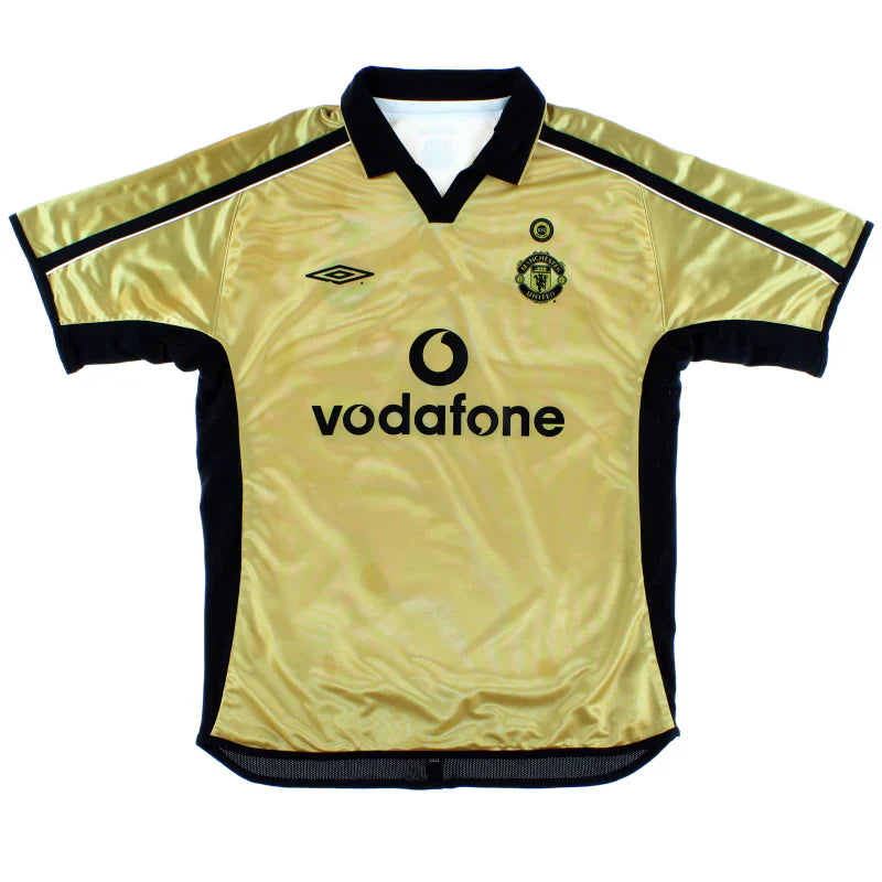 Jersey Manchester United 2001/02 Away Centenário Reversible - Retro
