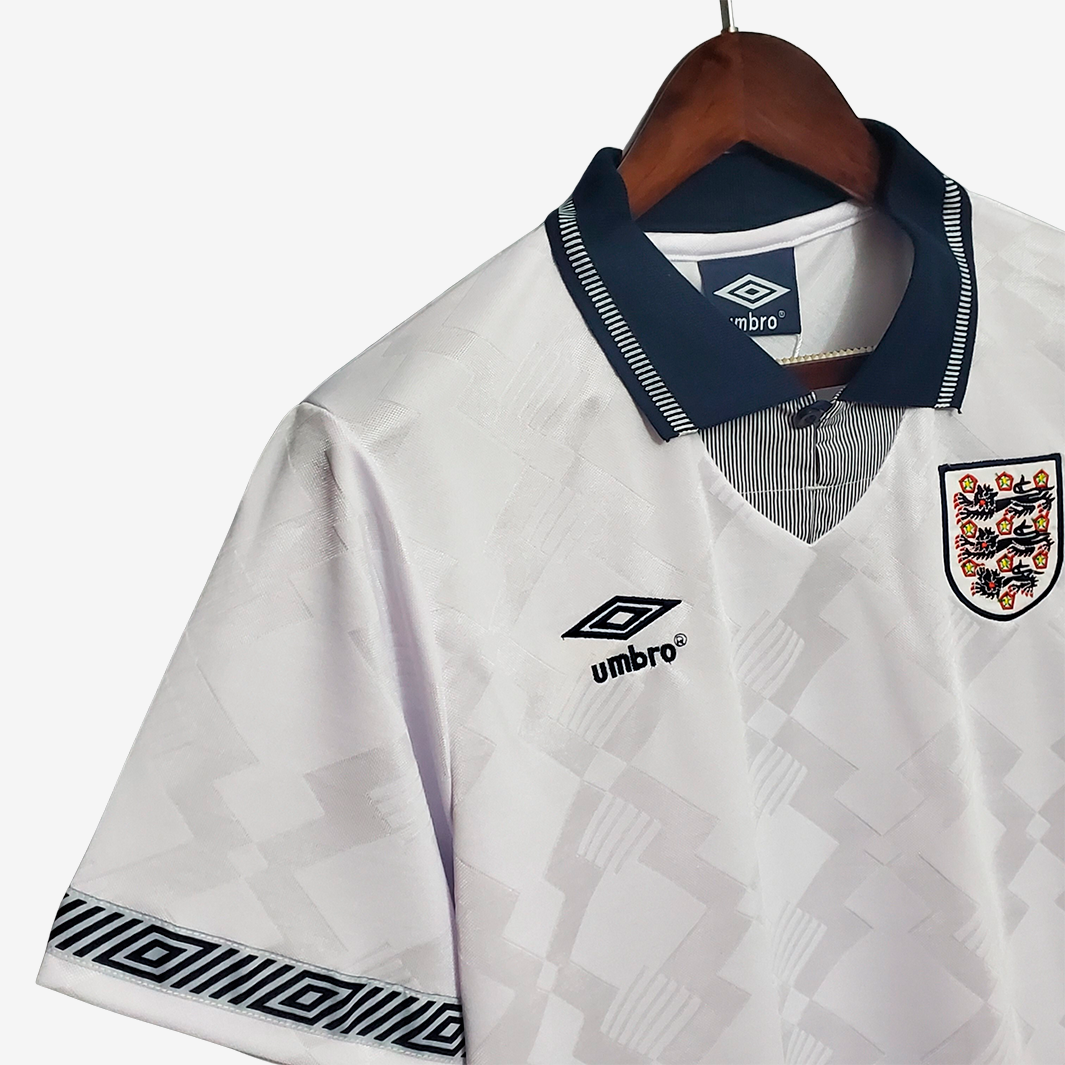 Jersey Inglaterra 1990 Home - Retro