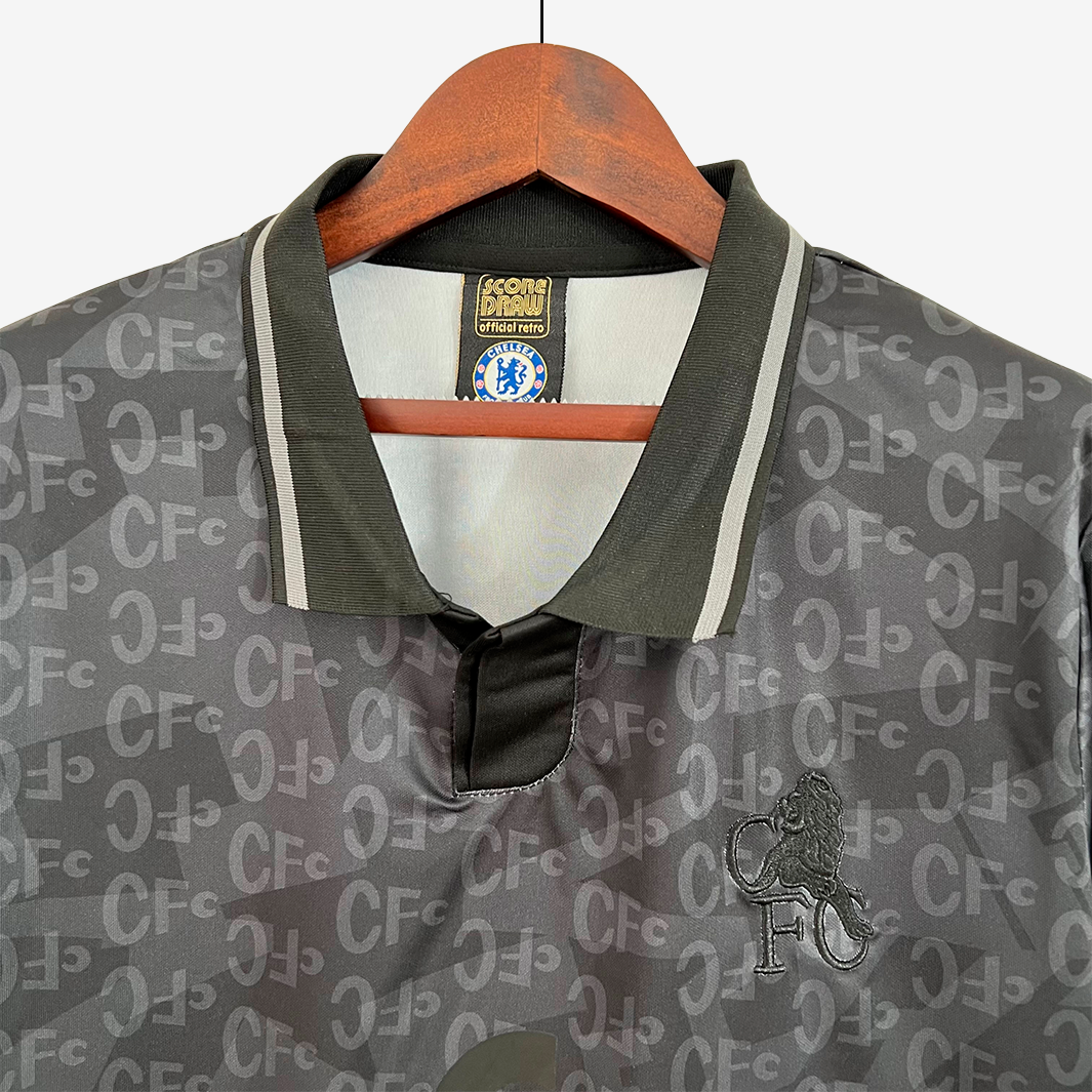 Jersey Chelsea 1992 Black Out - Retro