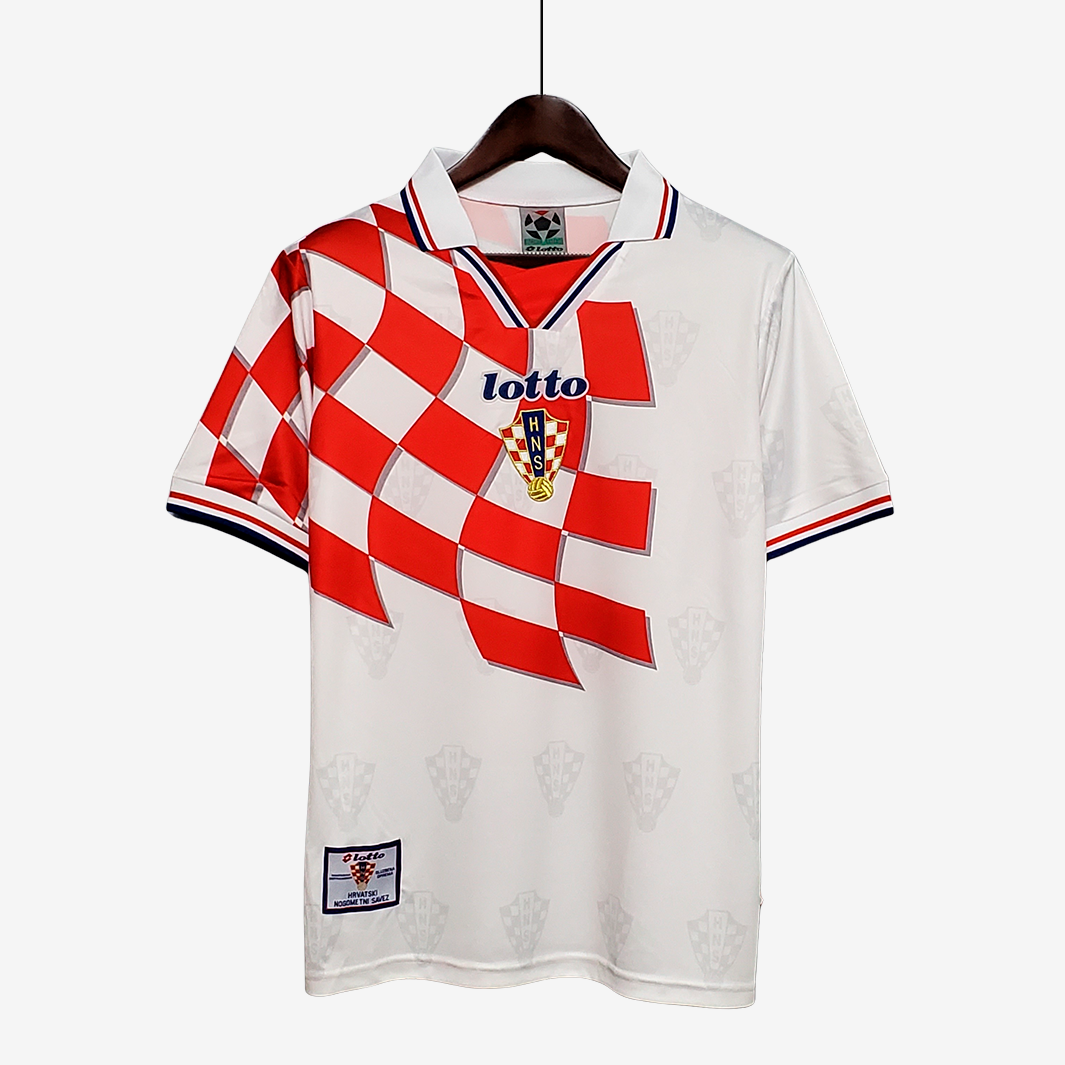 Jersey Croácia 1998 Away - Retro