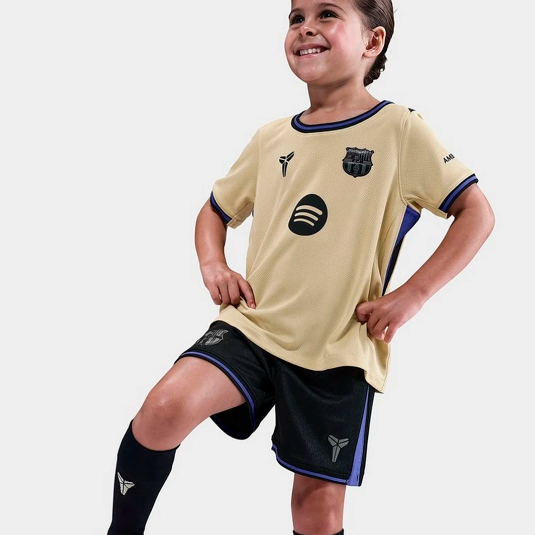 Kit Kids Jersey Barcelona x Kobe 2025/26 Away