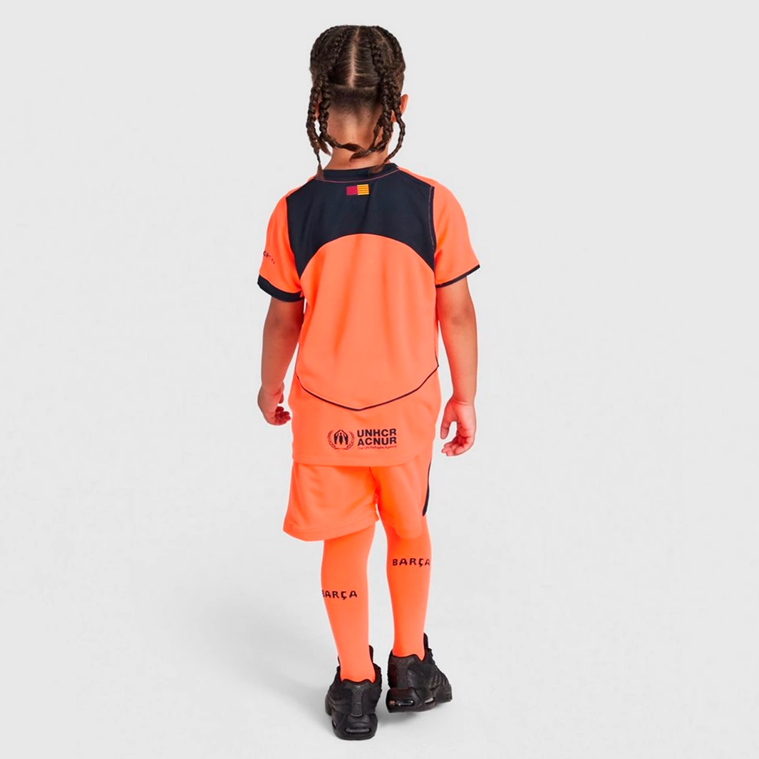 Kit Kids Barcelona 2025/26 Third Total 90