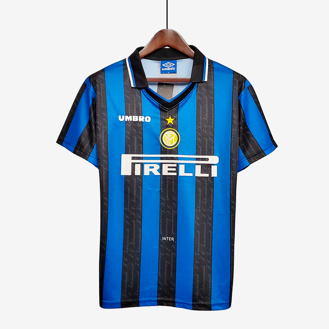 Jersey Inter de Milão 1997/98 Home - Retro