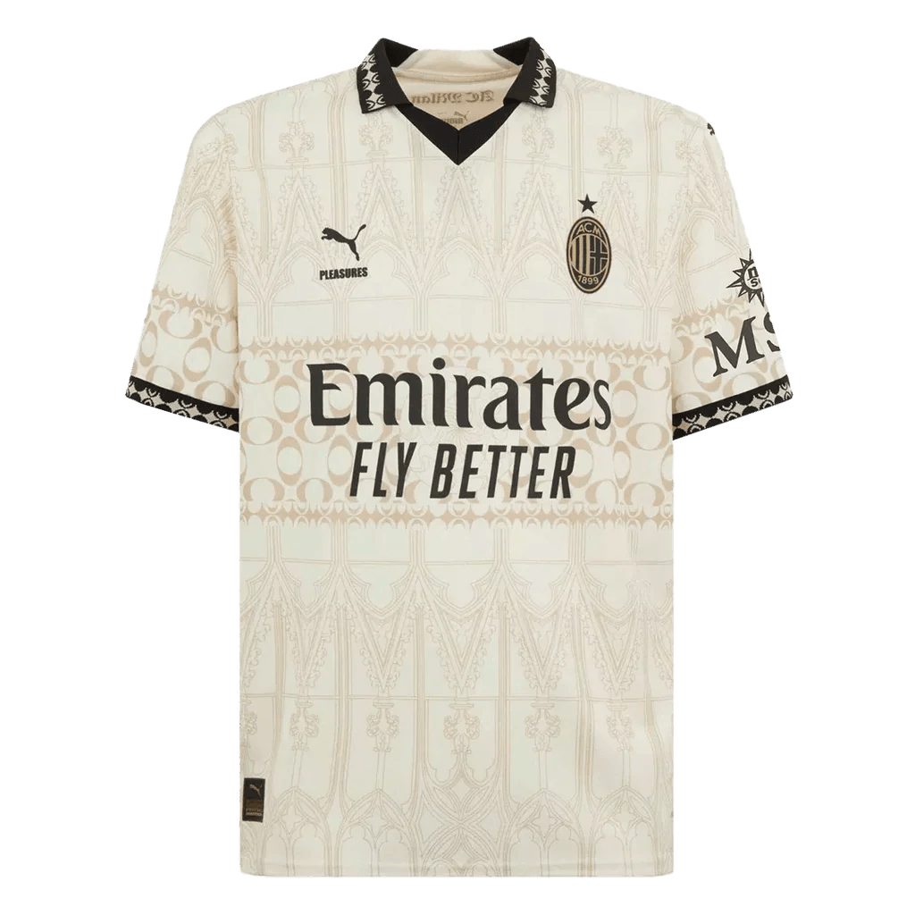 Jersey AC Milan 2024 Pleasures Fourth - Fan Version