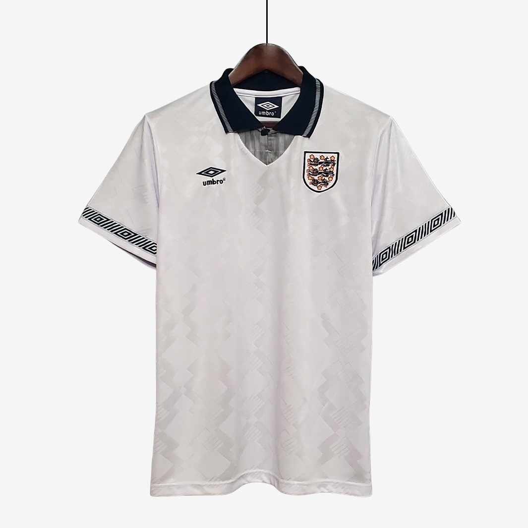 Jersey Inglaterra 1990 Home - Retro