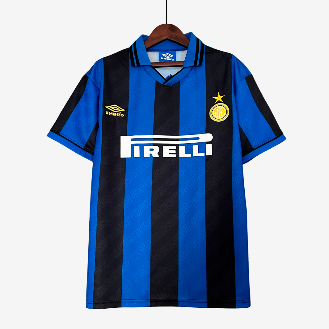Jersey Inter de Milão 1995/96 Home - Retro