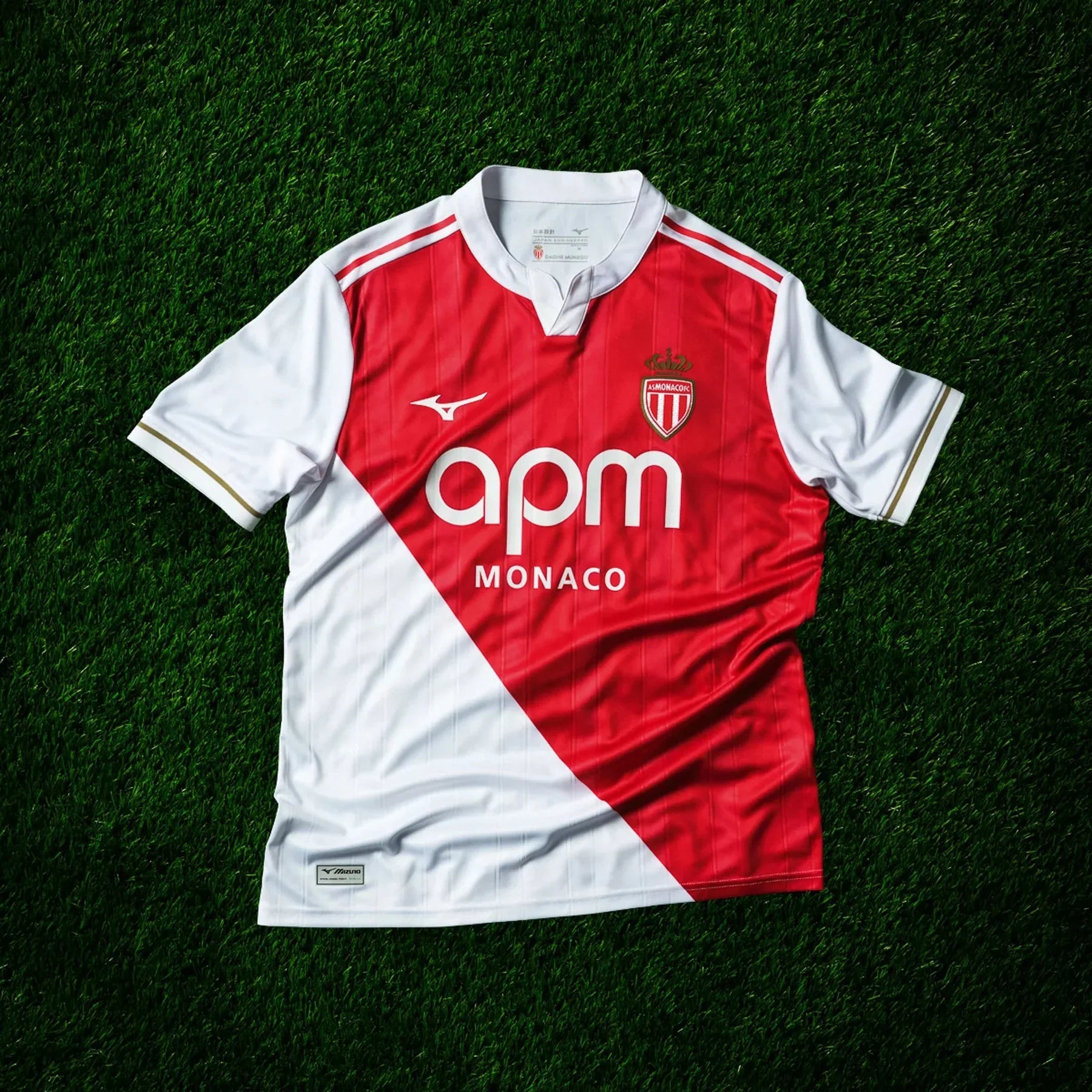 Jersey AS Monaco 2025/26 Home - Fan Version