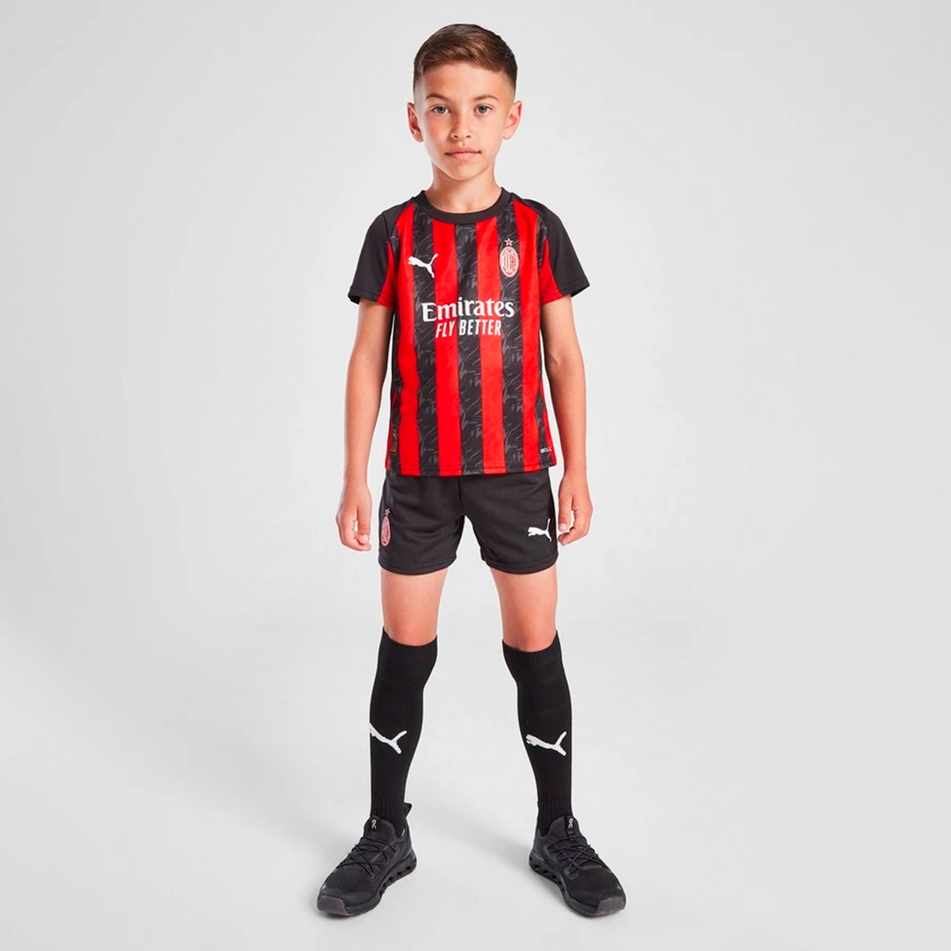 Kit Kids AC Milan 2025/26 Home