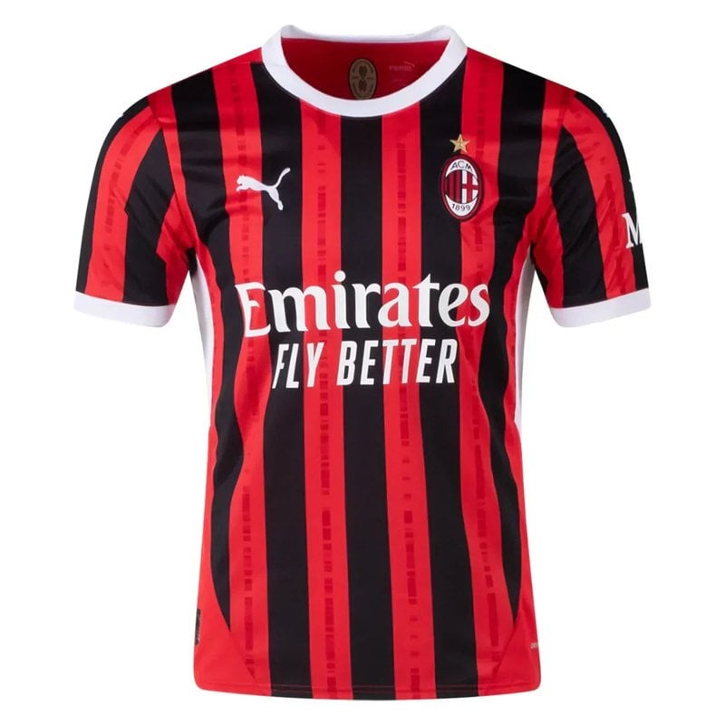 Jersey AC Milan 2024/25 Home - Fan Version