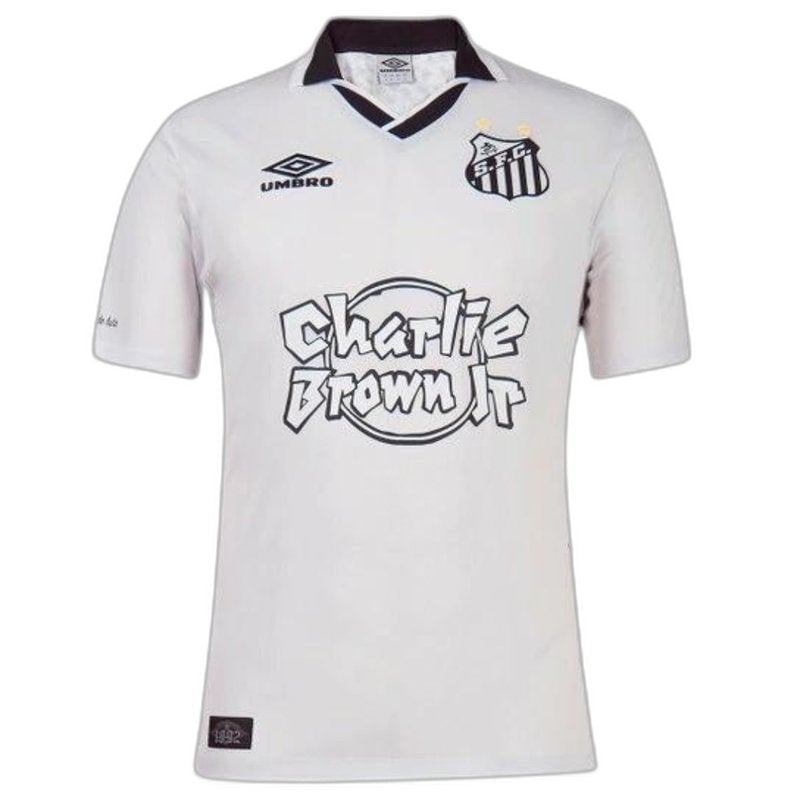 Jersey Santos Charlie Brown JR White - Fan Version