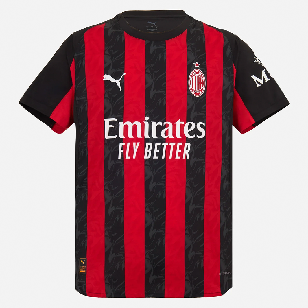 Jersey AC Milan 2025/26 Home - Player Version